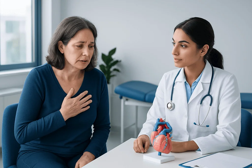 Symptoms and signs patients may notice — aortic regurgitation