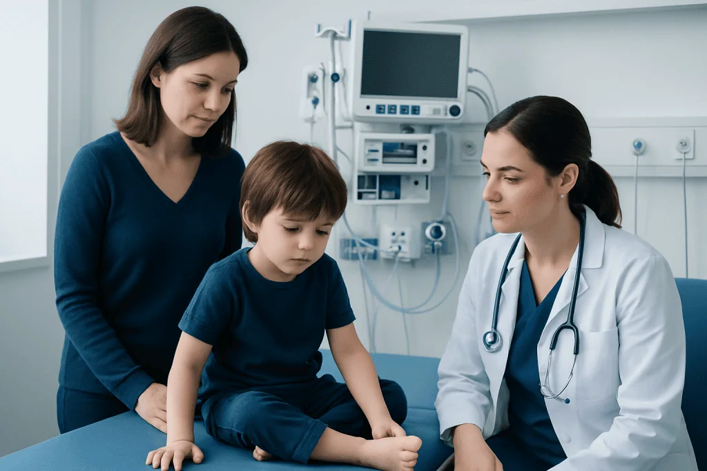 Symptoms and Signs That May Suggest More Than Normal Clumsiness — frequent falls in children