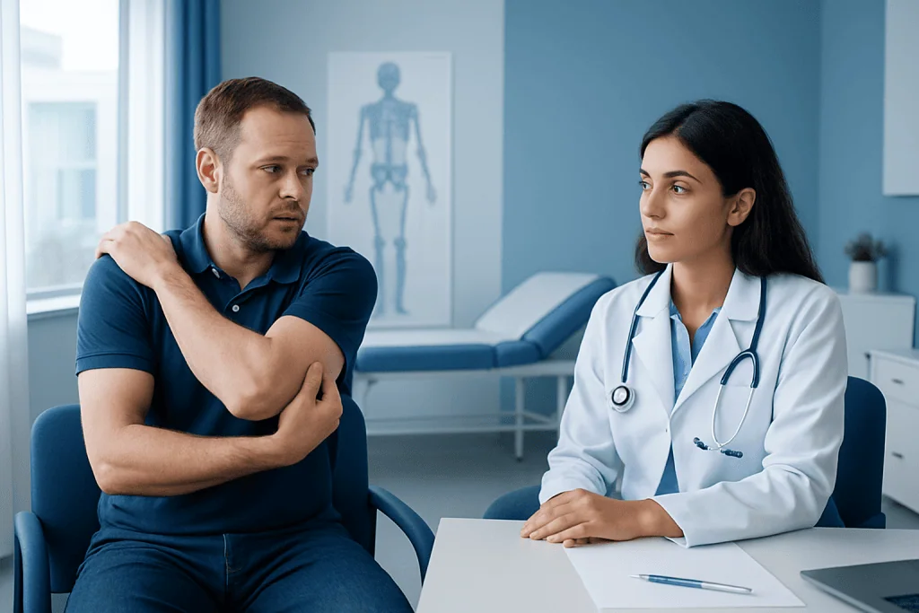 Symptoms and signs that stretching may or may not help — shoulder stretches