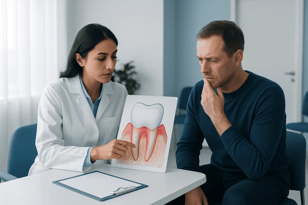 Symptoms and signs to watch for — periodontal disease