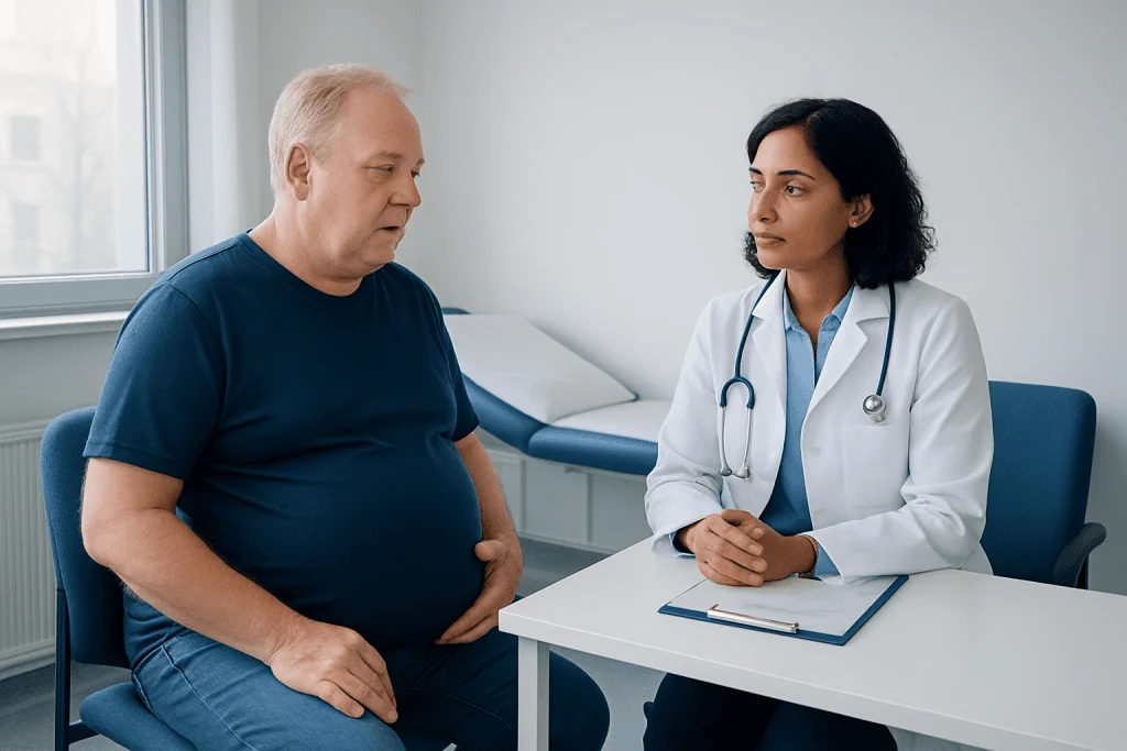 Symptoms and signs to watch for — pannus stomach