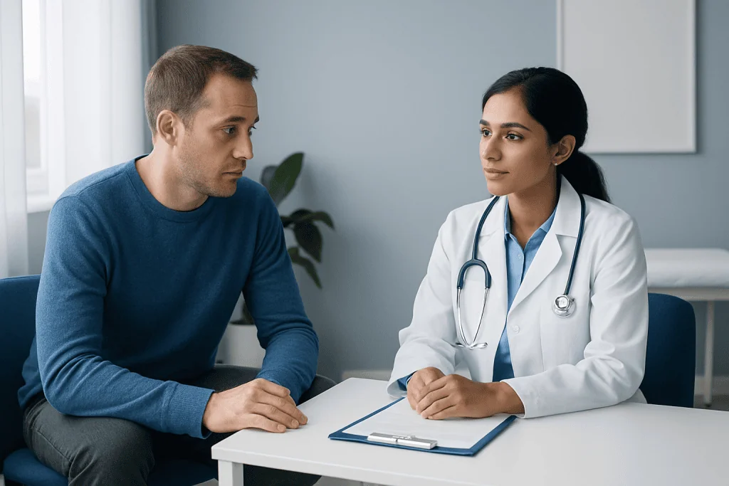 Symptoms and signs to watch for — tritanopia