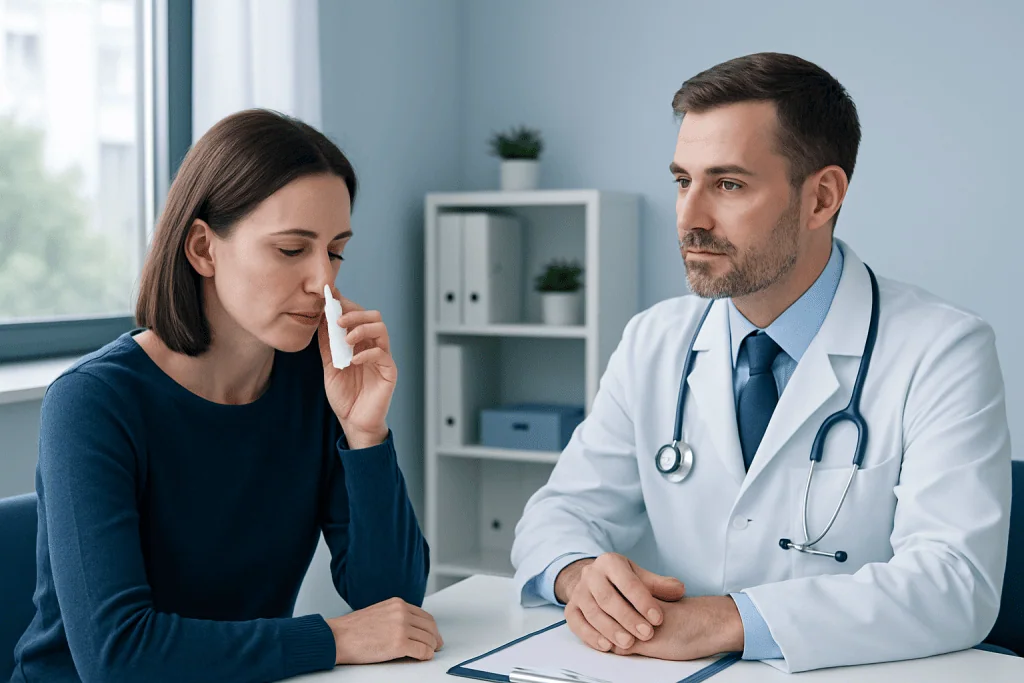 Symptoms and situations where nasal sprays may help — nose spray nasal