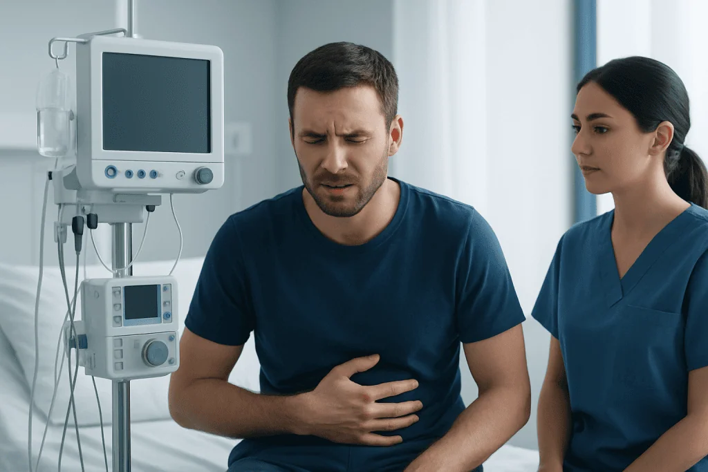 Symptoms and typical pattern — cannabinoid hyperemesis syndrome