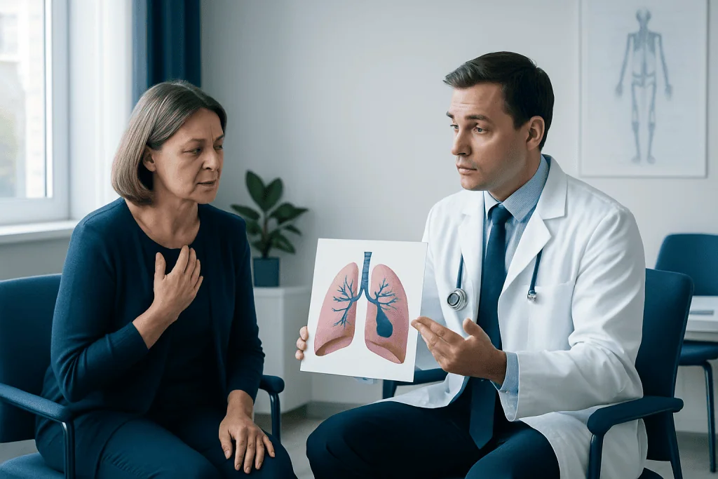 Symptoms and warning signs — pulmonary embolism
