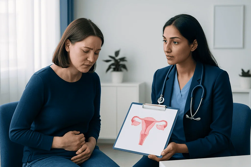 Symptoms and warning signs — ectopic pregnancy