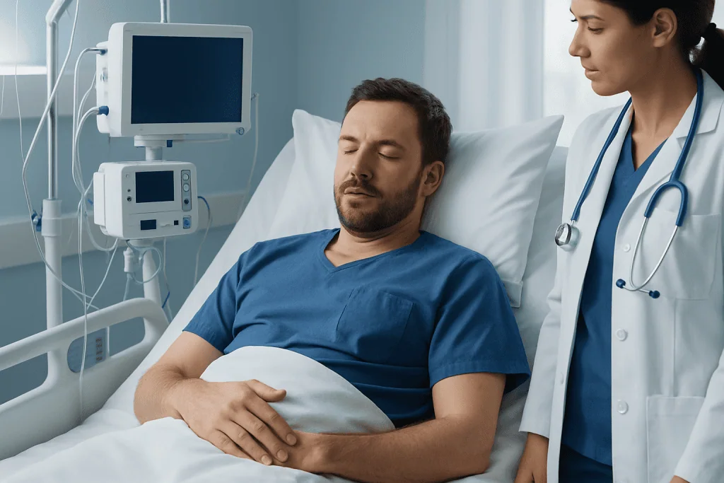 Symptoms and warning signs — internal bleeding