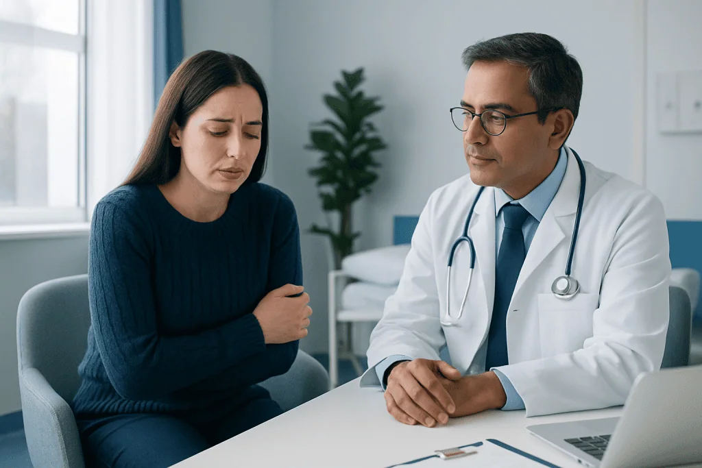 Symptoms and warning signs — low body temperature