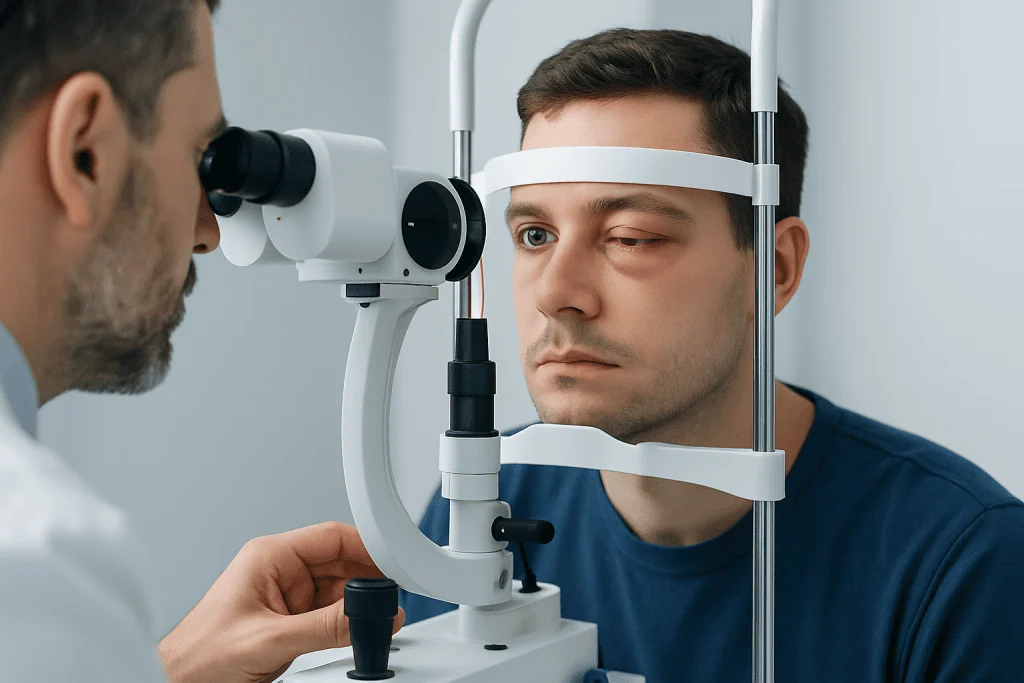 Symptoms and warning signs — orbital cellulitis
