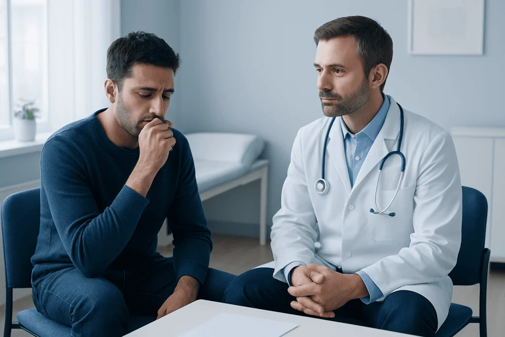 Symptoms and warning signs — nicotine poisoning