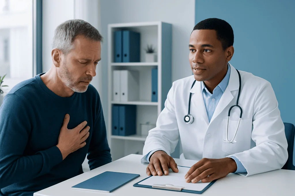 Symptoms and warning signs — adults respiratory distress syndrome
