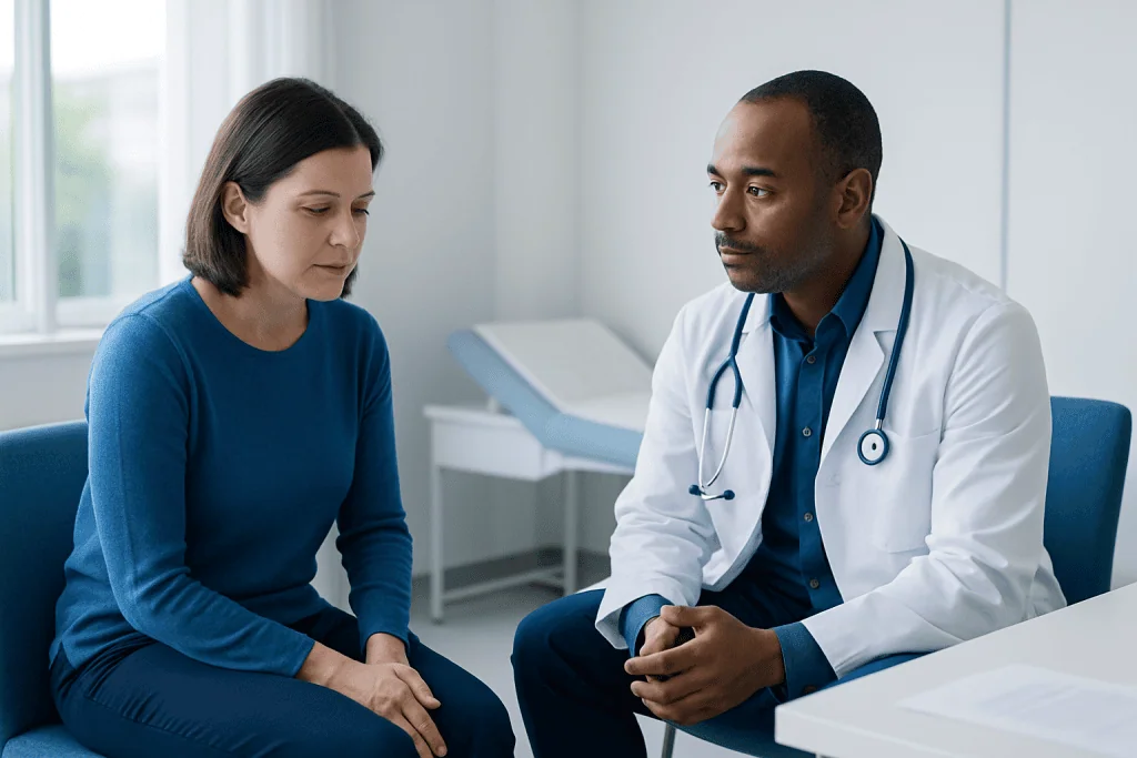 Symptoms and warning signs — inferior vena cava