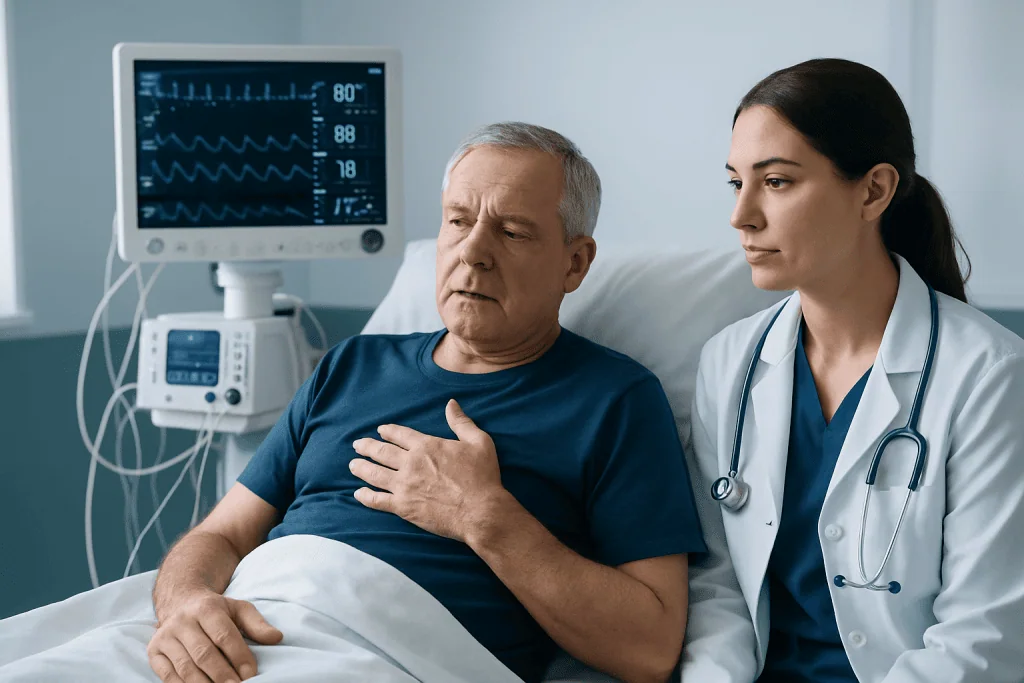 Symptoms and warning signs — coronary thrombosis