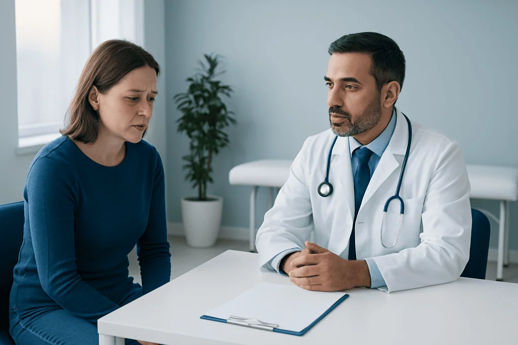 Symptoms and warning signs — air embolism