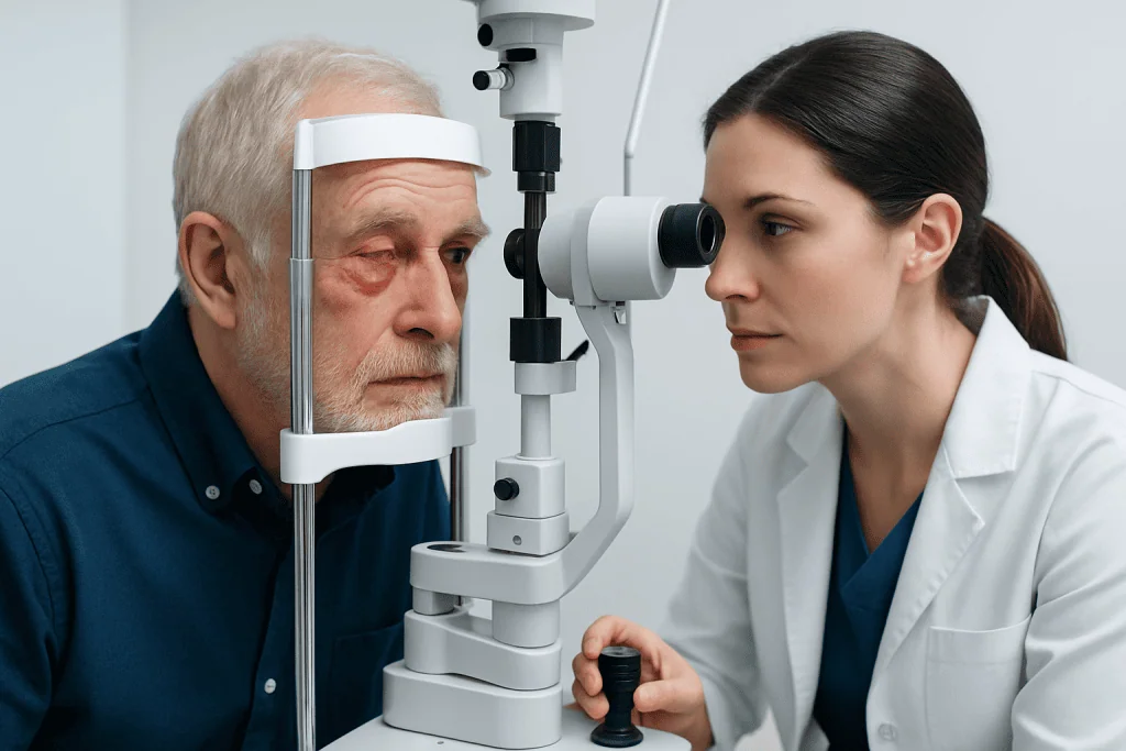 Symptoms and warning signs — shingles in the eye