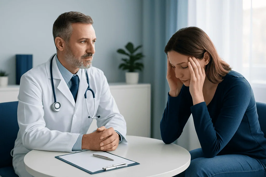 Symptoms and warning signs — chronic stress