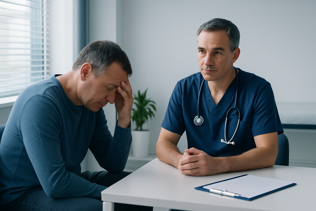 Symptoms and warning signs — decompensation