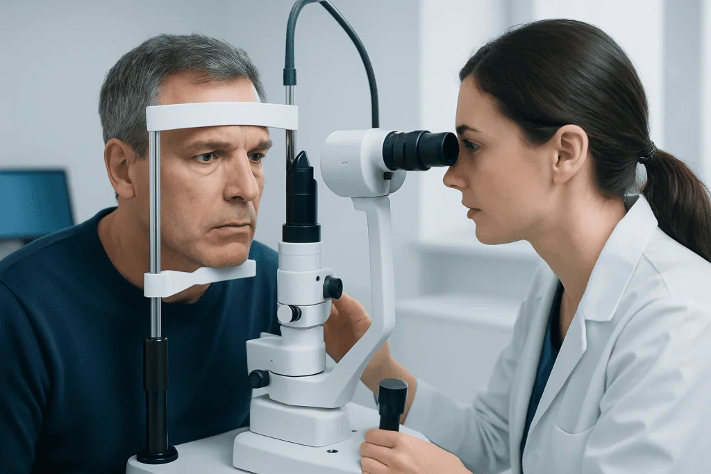 Symptoms and warning signs — sudden double vision