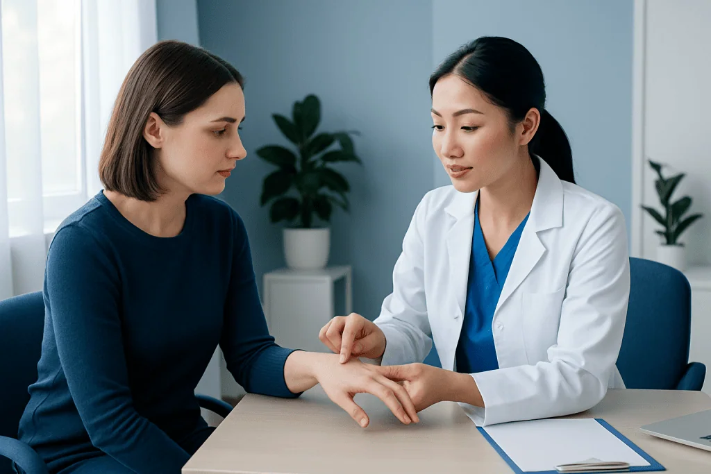 Symptoms and warning signs to notice — warts