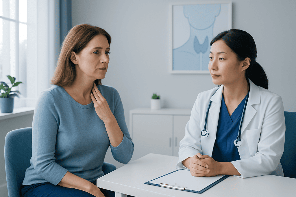 Symptoms and what a positive test may or may not explain — thyroid peroxidase antibodies