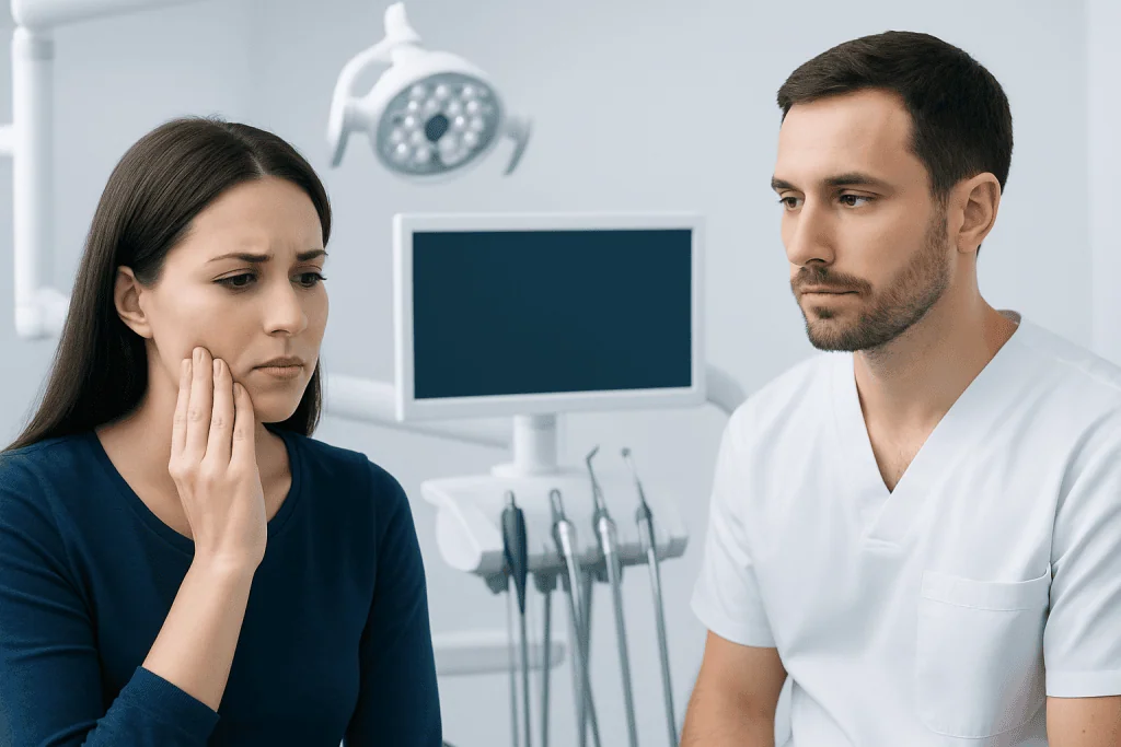 Symptoms and what it may feel like — gum abscess