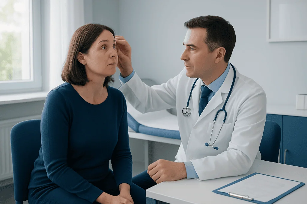 Symptoms and What Patients May Notice — eye freckle