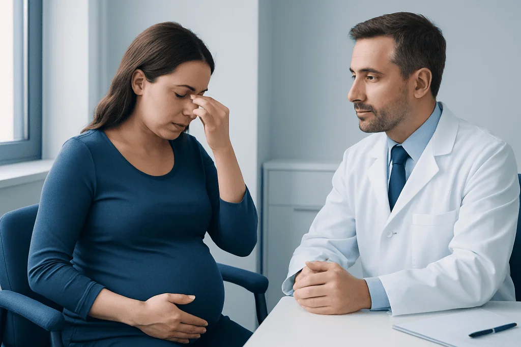 Symptoms and What They May Feel Like — pregnancy nose