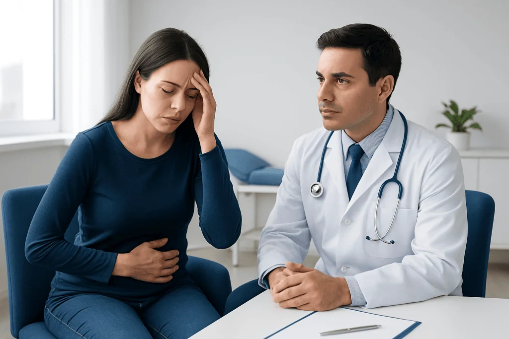 Symptoms and what they may feel like — ciguatera poisoning