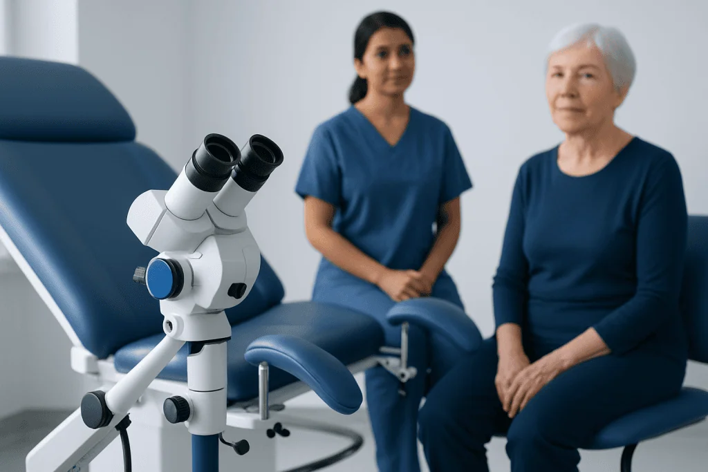 Symptoms and who may benefit from sacrocolpopexy — sacrocolpopexy