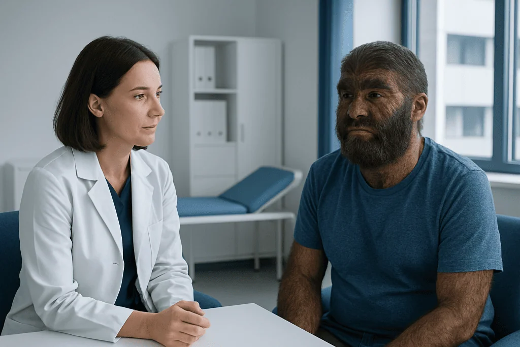 Symptoms, appearance, and daily impact — werewolf syndrome hypertrichosis