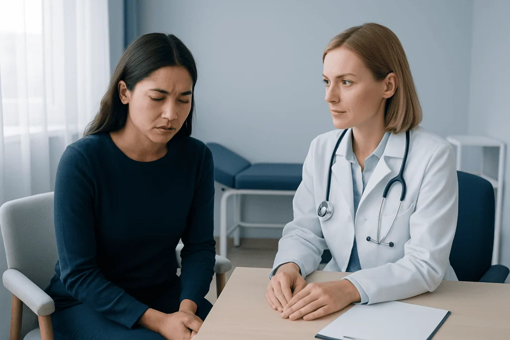 Symptoms associated with adnexal conditions — adnexal