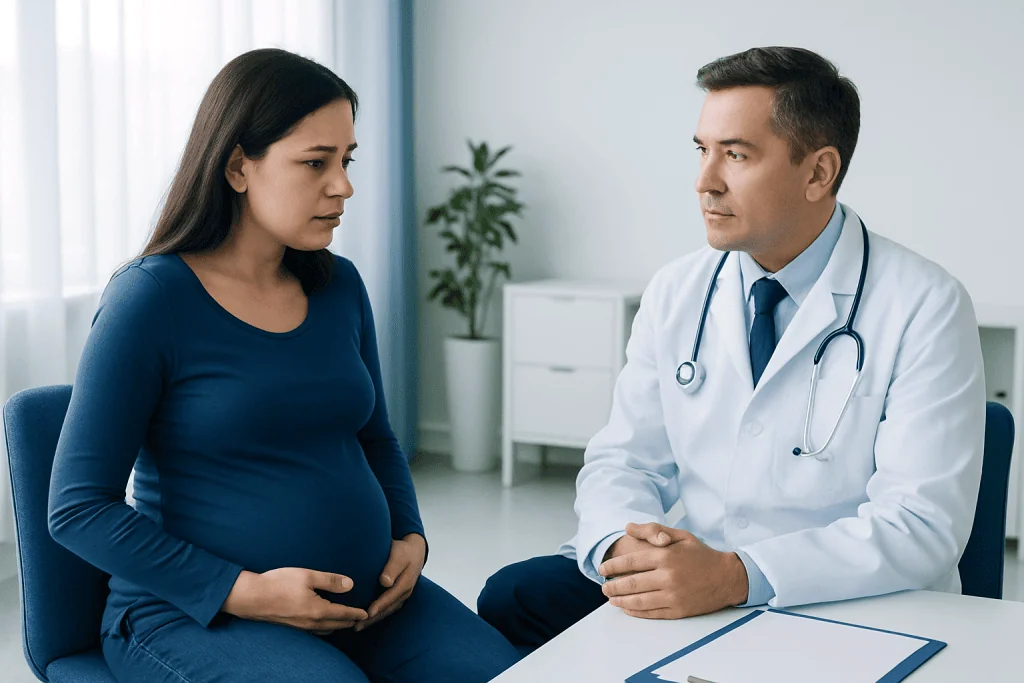 Symptoms Before and After Birth — c d h