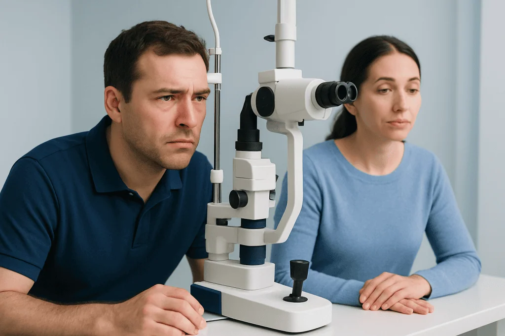 Symptoms Compared Side by Side — pink eye vs allergies