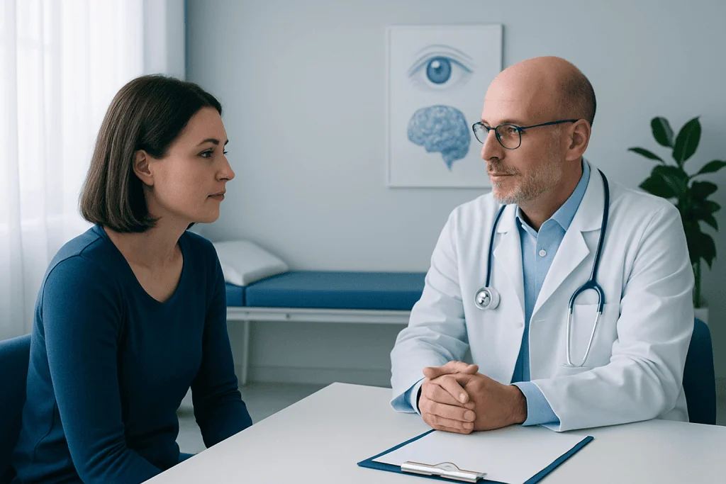 Symptoms: from no symptoms to eye or brain involvement — toxoplasma