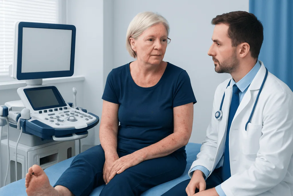Symptoms in adults — adult hand foot