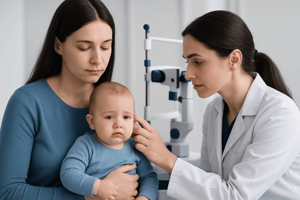 Symptoms in Babies — blocked tear duct in babies