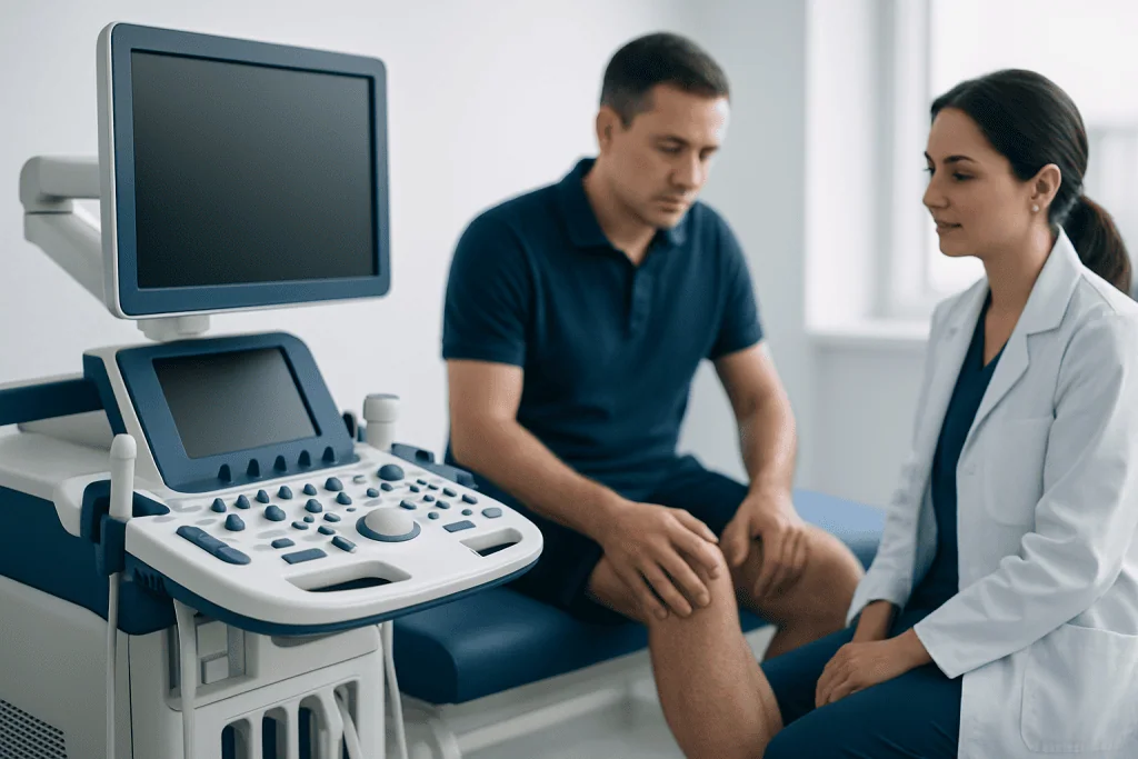 Symptoms linked to the popliteal area — popliteal