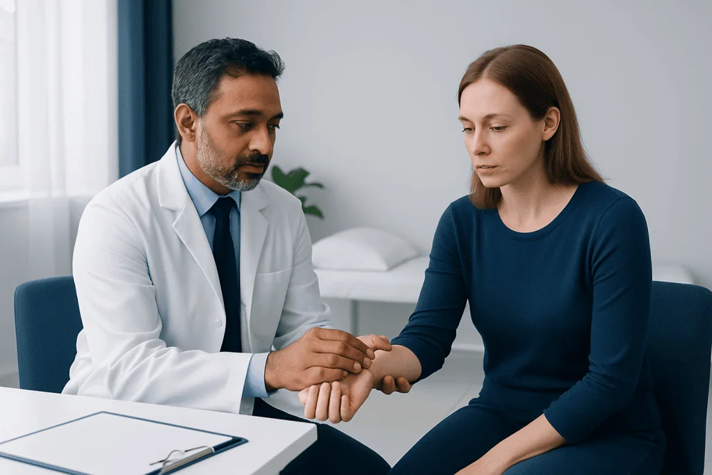 Symptoms linked to the ulnar styloid process — ulnar styloid process