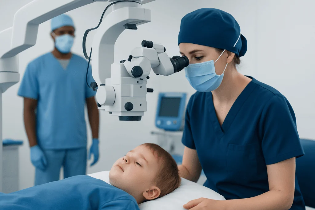 Symptoms of a Blocked Tear Duct in Children — blocked tear duct surgery in children