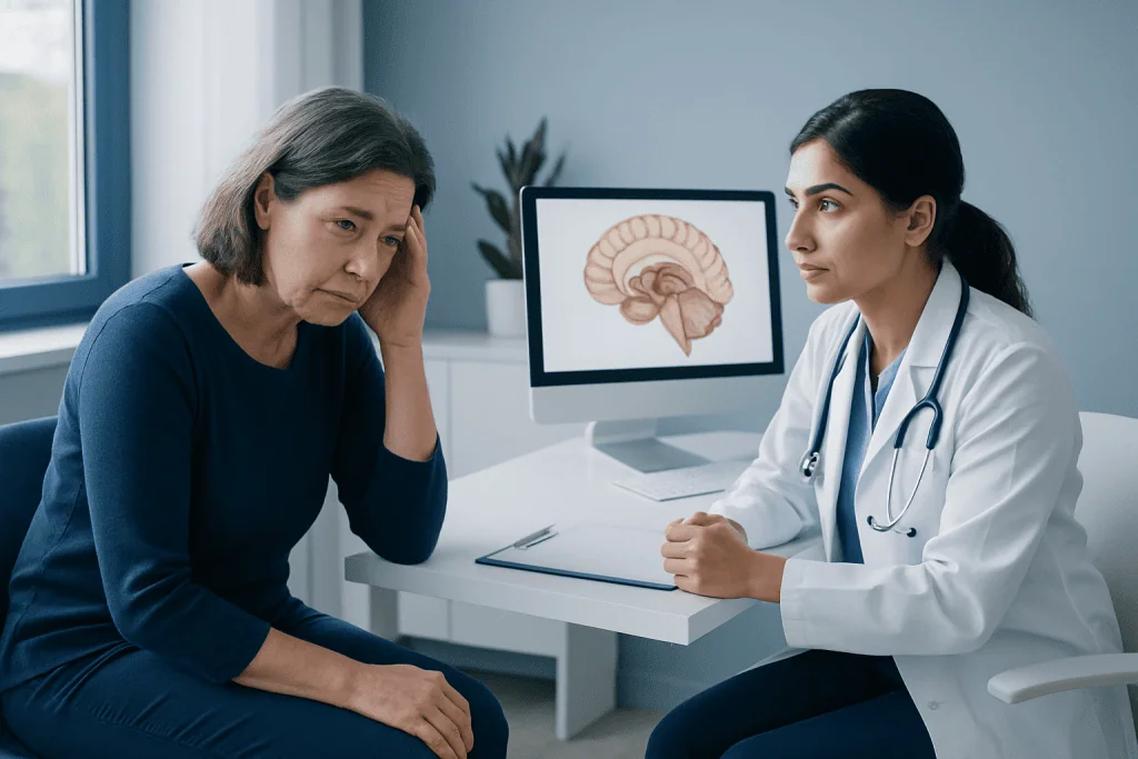 Symptoms of basal ganglia problems — basal ganglia