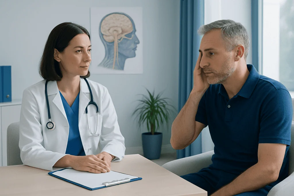 Symptoms of cranial nerve problems — cranial nerves