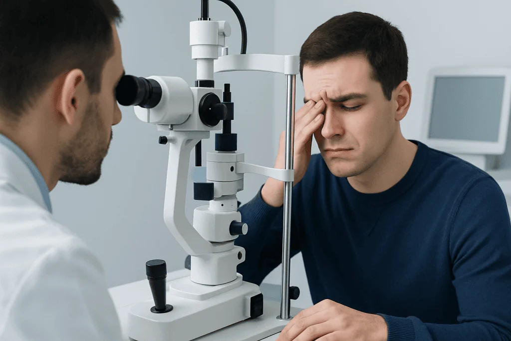 Symptoms of Eye Strain — eye strain