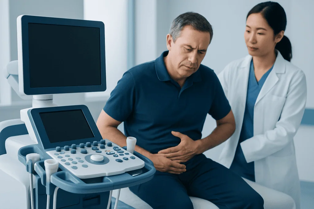 Symptoms of gallstones — gallstones