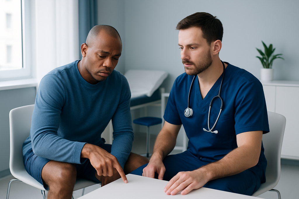 Symptoms of gastrocnemius problems — gastrocnemius