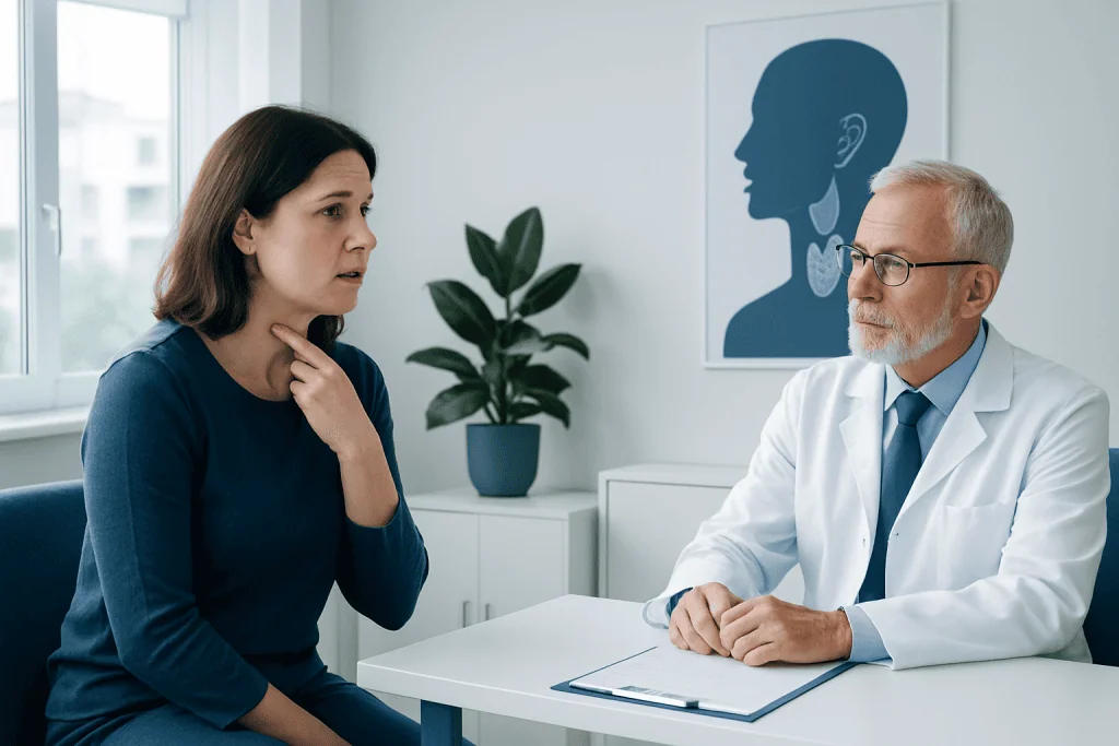 Symptoms of gland problems — g l a n d s