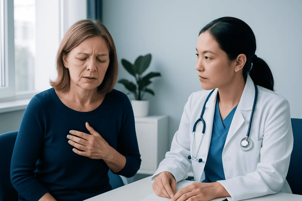 Symptoms of internal shingles — internal shingles