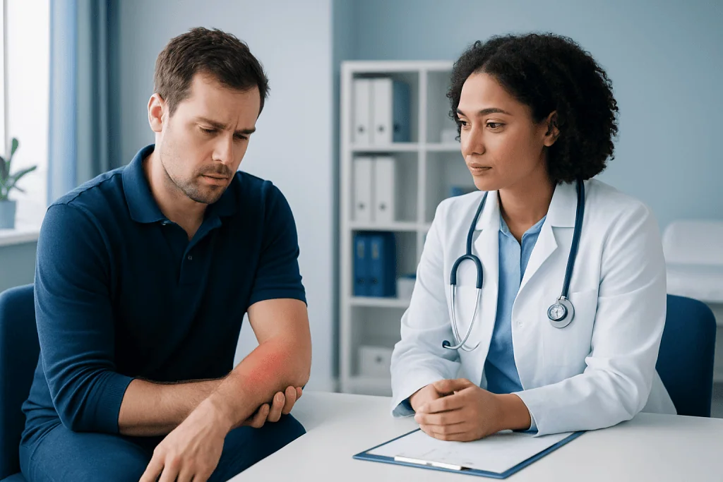 Symptoms of Lymphangitis — lymphangitis