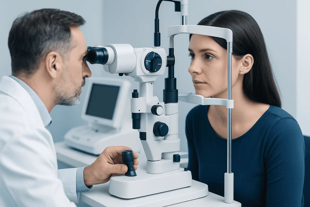 Symptoms of optic nerve disorders — optic nerve disorders
