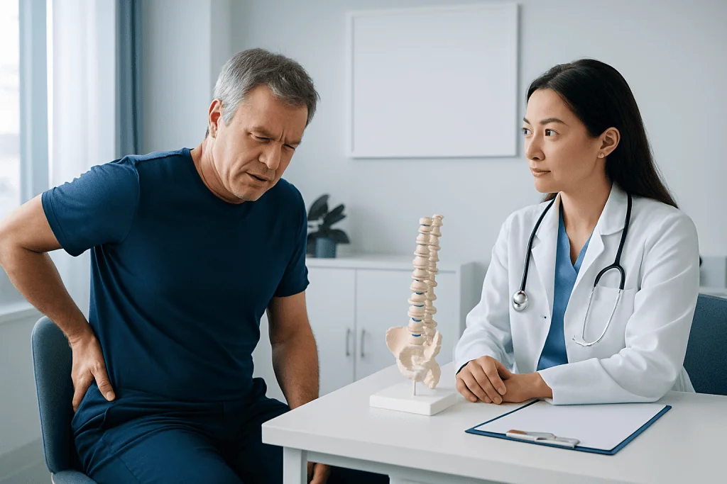 Symptoms of osteophytes — osteophytes