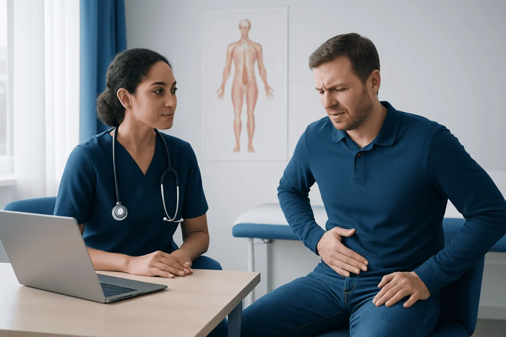 Symptoms of psoas muscle problems — psoas muscle